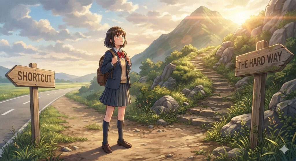 【有島武郎の名言】「容易な道を選んではならぬ」近道ばかり探して疲れたあなたへ